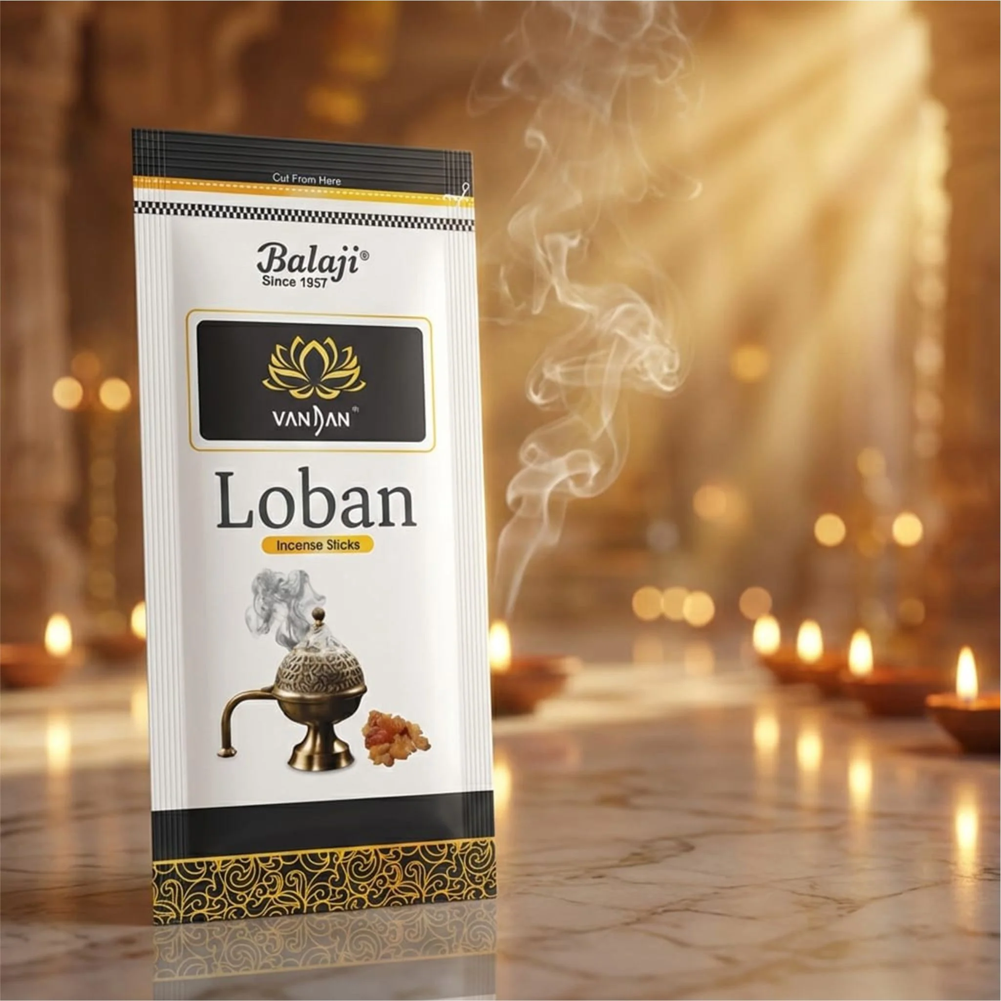 Loban Zipper - 120gms