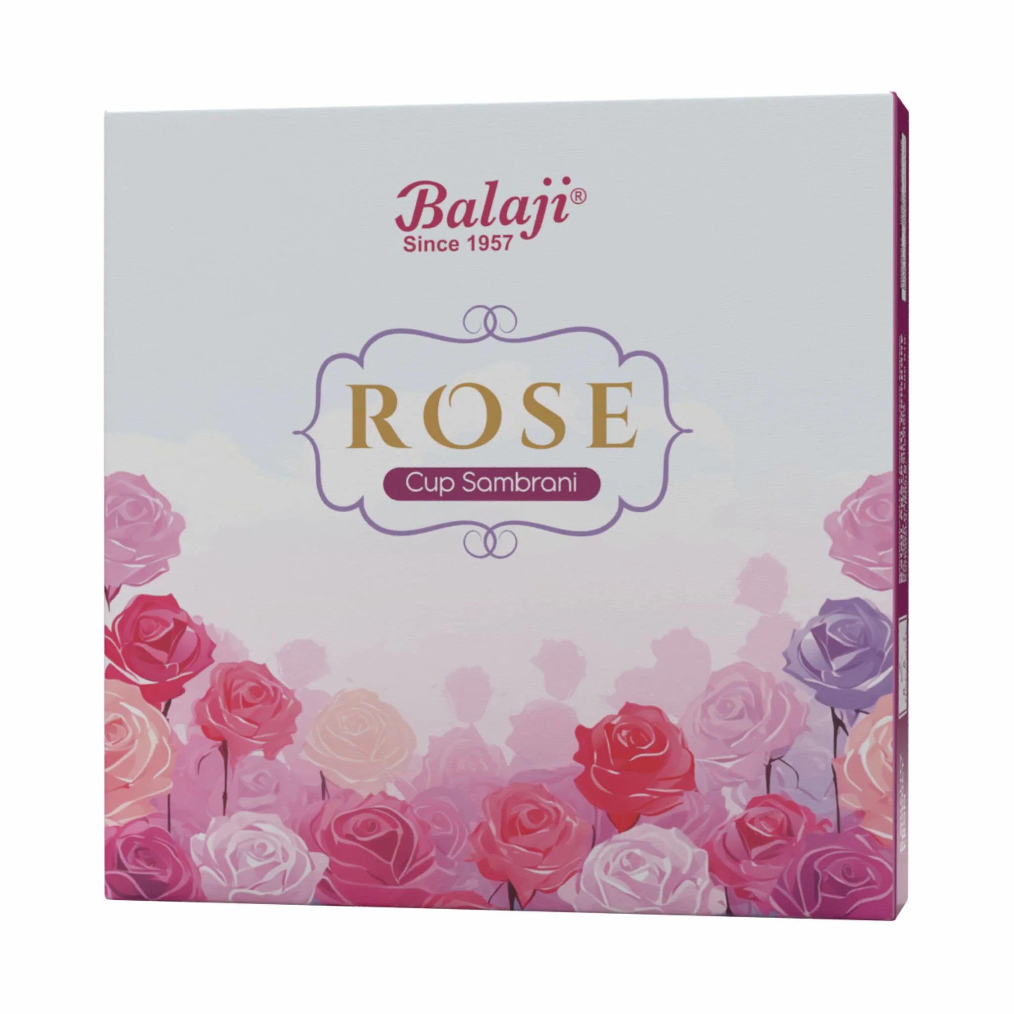 Rose Sambrani Cups (12N) - Image 3