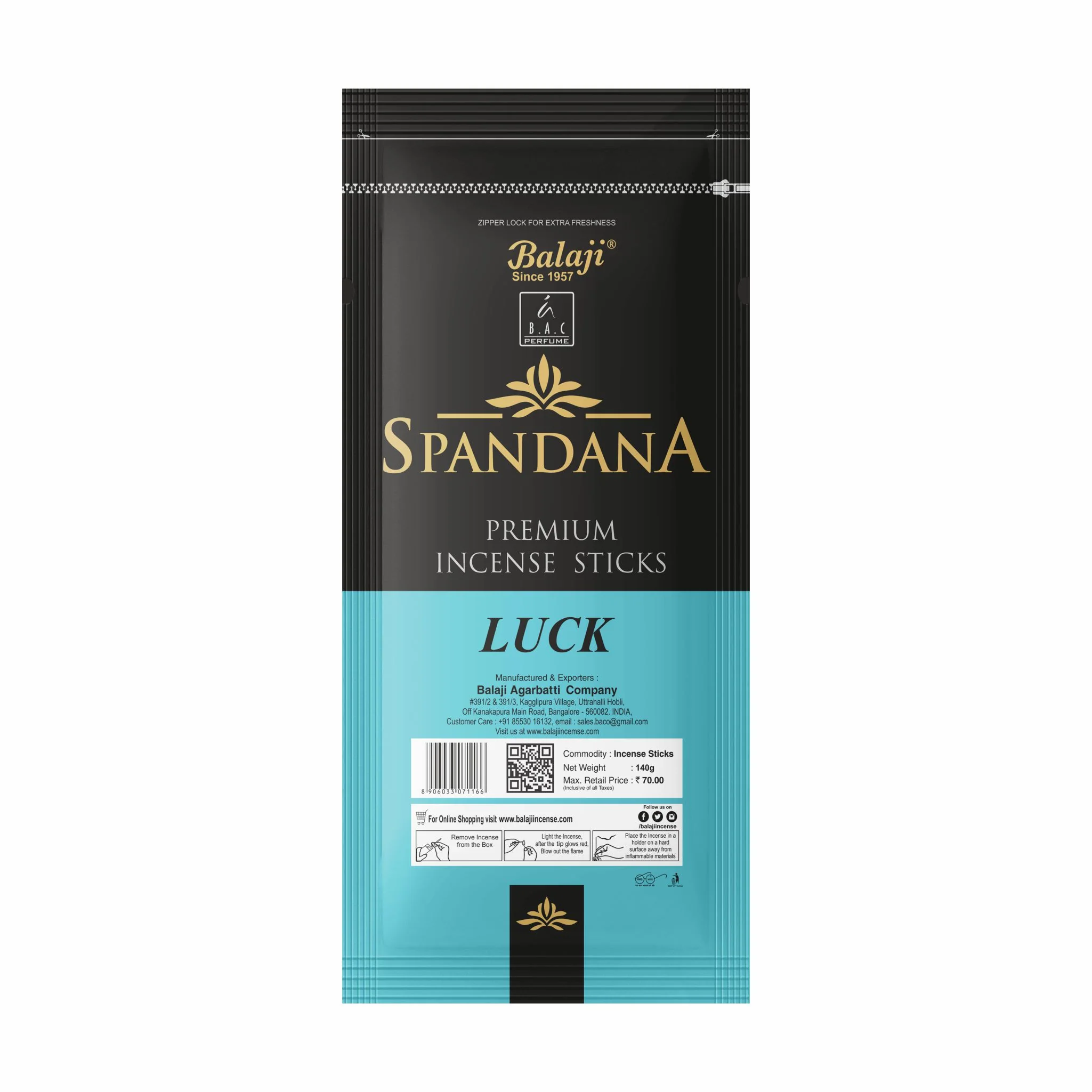 Spandana Luck Zipper - Image 3